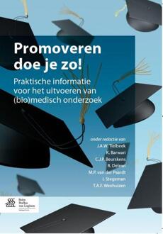 Promoveren doe je zo! - Boek J.A.W. Tielbeek (9031399515)