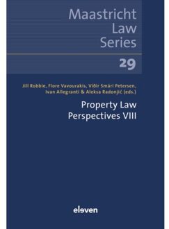 Property Law Perspectives Viii - Maastricht Law Series