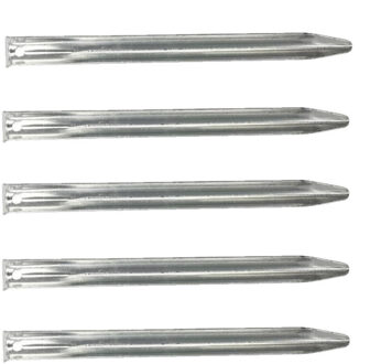 ProPlus 20x Stuks grondpennen/tentharingen metaal 22 cm