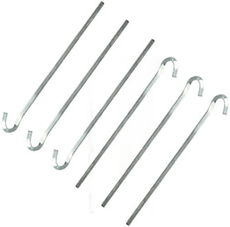 ProPlus 24x Stuks rotspennen/tentharingen metaal 22 cm