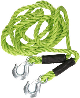 ProPlus Auto sleeptouw / sleepkabel tot 5000 kg - sleeptouwen - sleepkabels - lichtgevend groen