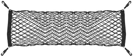 ProPlus Bagagenet met elastisch koord - 65 x 75 cm - voor kofferbak - incl. 4 haken