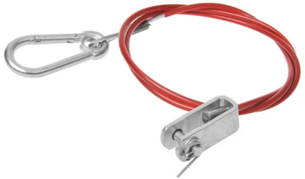 ProPlus Breekkabel met gaffel voor geremde aanhanger - 1 meter - remkabel - vouwwagen - trailer