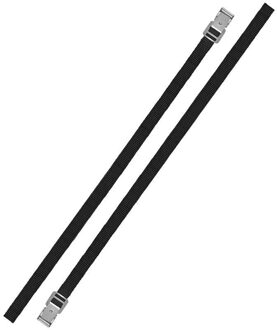 ProPlus caravan/camper fietsen spanbanden/sjorbanden/bindriemen - 2x stuks - 200 cm