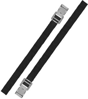ProPlus caravan/camper fietsen spanbanden/sjorbanden/bindriemen - 2x stuks - 50 cm
