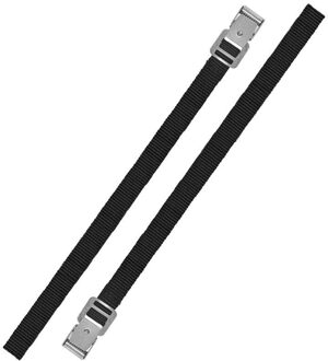 ProPlus caravan/camper fietsen spanbanden/sjorbanden/bindriemen - 2x stuks - 75 cm