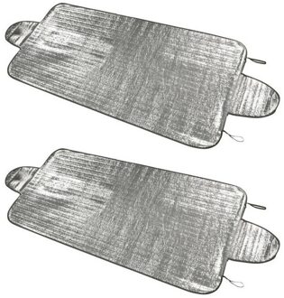 ProPlus Carpoint Anti vries deken - 2x - auto zonnescherm - universeel - 100 x 200 cm