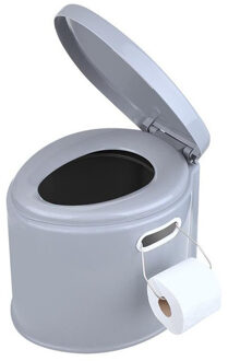 ProPlus draagbaar toilet 7 liter grijs