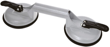 ProPlus dubbele glasdrager aluminium zilvergrijs