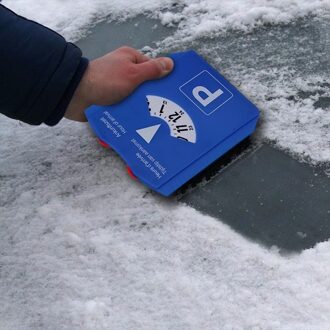 ProPlus Luxe blauwe parkeerschijf met winkelwagenmuntjes - Parkeerschijven