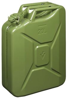 ProPlus metalen jerrycan - jerrycan - 20L - groen