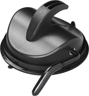 ProPlus Ophanghaak met zuignap - zwart - D12 cm - max 15 kilo