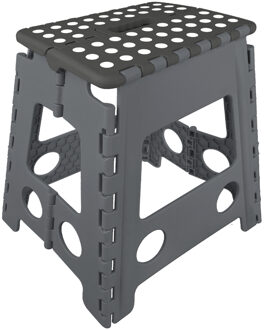 ProPlus opvouwbaar opstapje zwart/grijs 29 x 21,5 x 39,5 cm