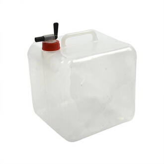 ProPlus Opvouwbare Jerrycan Met Kraan 10 Liter Transparant