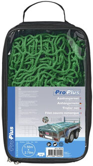 ProPlus Pro Plus Aanhangernet - groen - 150 x 270 cm - afdekken - elastisch