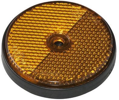 ProPlus Pro Plus Reflector - set 2x - oranje - schroefbevestiging - 60mm - rond