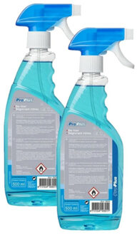 ProPlus Pro plus Ruitenontdooier spray - 2x - voor auto - 500 ml - antivries sprays - winter/vorst
