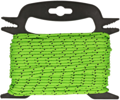 ProPlus Pro Plus scheerlijn lichtgevend - 20 meter - fluor groen - haspel - 4 mm dikte - kamperen
