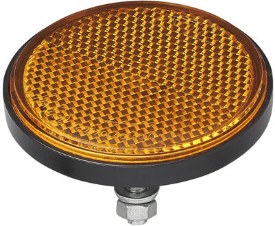 ProPlus Reflector - set 2x - oranje - boutbevestiging - 60mm - M5 bout - rond