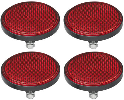 ProPlus Reflector - set 4x - wit - boutbevestiging - 60mm - M5 bout - rond