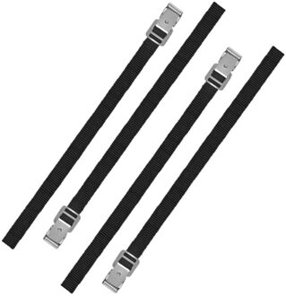 ProPlus Set van 4x stuks caravan/camper fietsen spanbanden/sjorbanden/bindriemen 75 cm - Auto/caravan/camper fiets accessoires