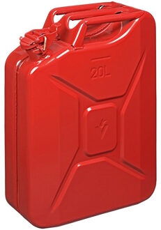 ProPlus Stalen Jerrycan 20 Liter Rood Tüv/gs-keurmerk