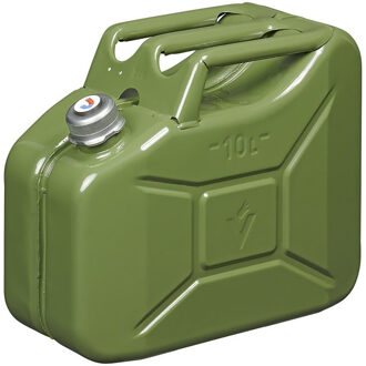 ProPlus Stalen Jerrycan Met Schroefdop 10 Liter Groen