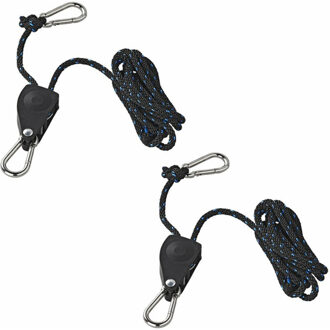 ProPlus Takel met ratel en touw - set van 2 stuks - 136kg