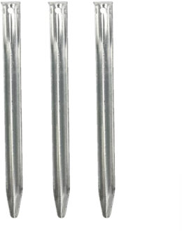 ProPlus Tentharing 22 Cm Aluminium Halfrond Zilver Per 10 Stuk Zilverkleurig