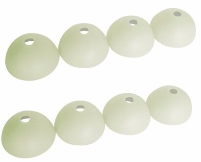 ProPlus Tentharingbeschermers - 8x stuks - glow in the dark - tentharing beschermkapjes