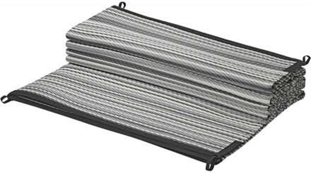 ProPlus Tenttapijt - grijs/wit - kunststof - 250 x 300 cm - voortent