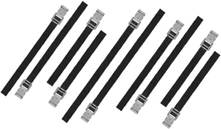 ProPlus Voordeelset van 10x stuks caravan/camper fietsen spanbanden 30/50/75 cm