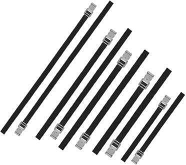 ProPlus Voordeelset van 10x stuks caravan/camper fietsen spanbanden 50/75/100/150/200 cm