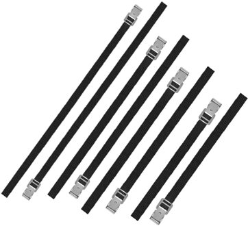 ProPlus Voordeelset van 8x stuks caravan/camper fietsen spanbanden 50/75/100/150 cm