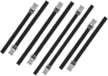ProPlus Voordeelset van 8x stuks caravan/camper fietsen spanbanden 50/75/100 cm