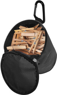 ProPlus wasknijperzak met karabijnhaak 17 x 14 cm