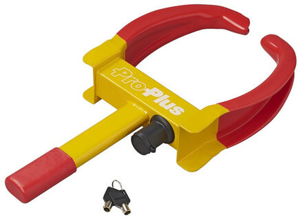 ProPlus Wielklem/parkeerklem - universeel - voor auto/caravan/aanhanger - Anti diefstal accessoires