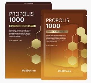 Propolis 1000 Energy Boosting Mask Set 25ml x 5 sheets