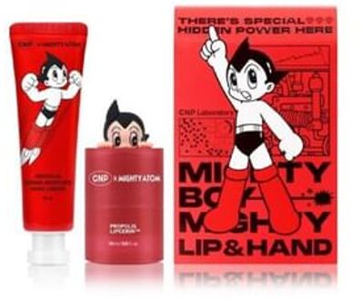 Propolis Lipcerin & Hand Cream Set Mighty Atom Edition 2 pcs
