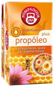 Propolis Plus with echinacea. 18 sachets Pompadour
