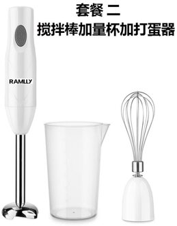 Proscenic Hand Blender Stick Krachtige Onderdompeling Draagbare Blender 4 In 1 Set Voor Keuken Garde Beker Juicer Mixer Smoothie Baby Package 2