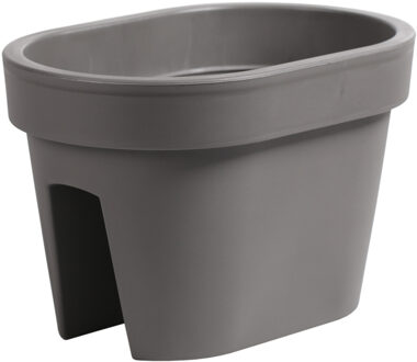 Prosperplast Balkon plantenpot/bloempot - taupe - 40 x 27 x 25 cm - 12 liter - kunststof