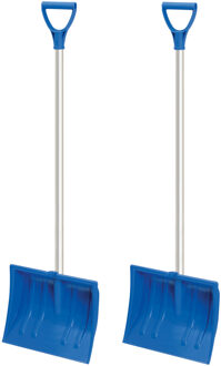 Prosperplast Compacte sneeuwschep / sneeuwschuiver blauw aluminium steel 94 cm