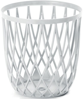 Prosperplast Draadmand/wasmand/opbergmand - van stevig kunststof - wit - D39 x H39 cm