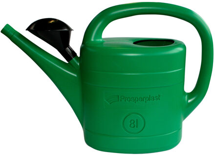 Prosperplast Gieter met broeskop - groen - kunststof - 8 liter