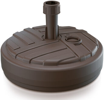 Prosperplast Parasolvoet - rond - antraciet - vulbaar - 10 liter - D39 cm