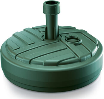 Prosperplast Parasolvoet - rond - groen - vulbaar - 10 liter - D39 cm