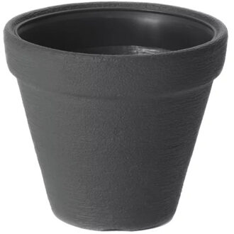 Prosperplast Plantenpot/bloempot Classic - kunststof - antraciet - D58 x H47 cm