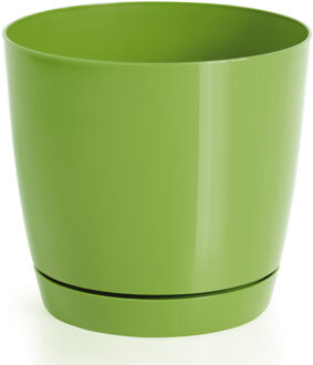 Prosperplast plantenpot - kunststof - kiwi groen - D13,5 x H12,5 cm - Plantenpotten