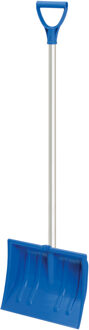 Prosperplast sneeuwschep - sneeuwschuiver - kinderen - blauw - aluminium steel - 94 cm